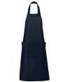 88010 Gala Gala Long Bib Apron Navy colour image